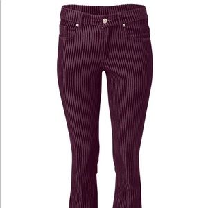 Velvet Stripe Pants